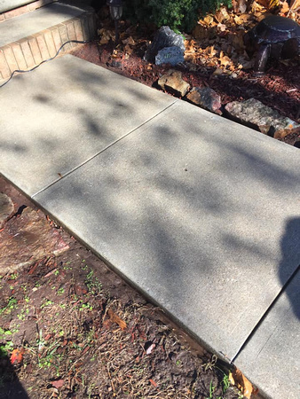 Walkway with brick border by H&H construction service llc. @HhConstructionServiceLlc - 2