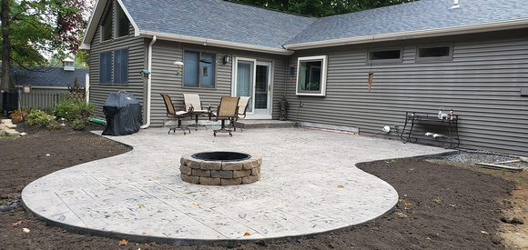 Patio by Hoffman Stamped Concrete LLC - 1