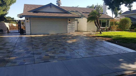 Ultrastone stain and CSS sealer. In Los Angeles done by Gerald of Specialty Trades Inc - 3