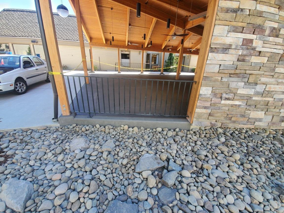 Charbonneau Community pavilion thin-finish with CSS by Oregon Concrete Resurfacing, LLC @orconcreteresurfacing - 9