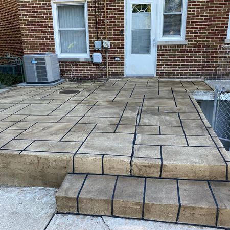 Patio in Chicago, IL by Leo Flooring Systems @leofloorings - 2