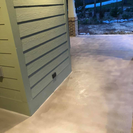 Porch thin-finish and ultra-stone by Wood Decorative Concrete LLC - 3