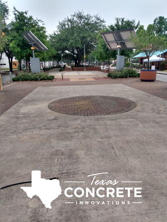 The Esplanade in Houston, TX stain and seal by Texas Concrete Innovations @texasconcreteinnovations - 6