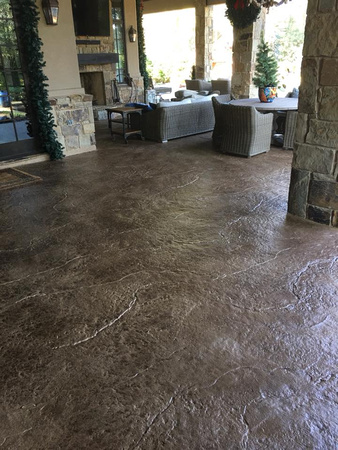 Stamped TEXTURE PAVE by G2 Floorscapes, LLC