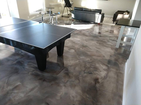 #39 HOP charcoal pearl, titanium and coffee reflector by A R Flooring Installation & Concrete Floor Solutions - 5