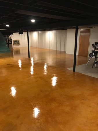 HOP basement hydra-stone with cxs-37r sealer by Nick Parks - 5