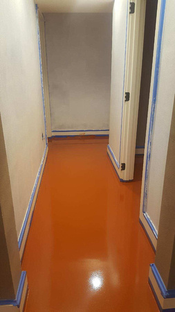 HOP basement orange neat in Estacada, OR by Surface Star Construction - 6
