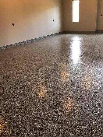 #94 GP PT4 Medium gray spartic-all flake by Extreme Floor Coatings, LLC - 1