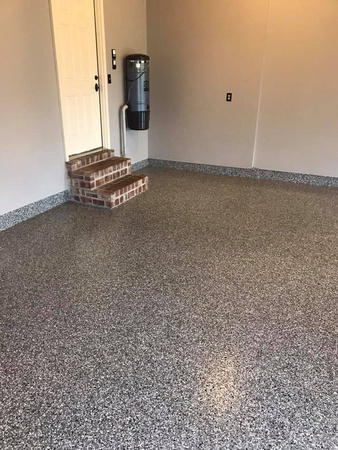 #94 GP PT4 Medium gray spartic-all flake by Extreme Floor Coatings, LLC - 4