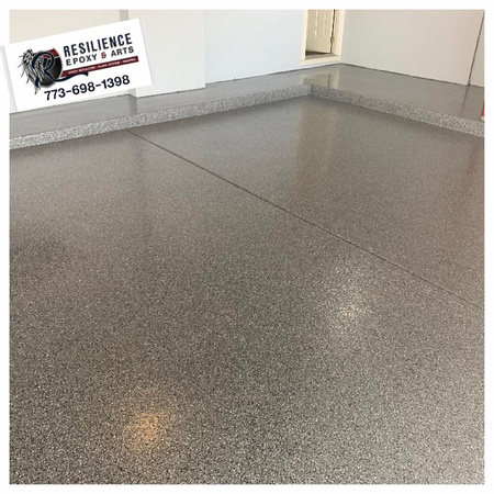 GP flake in St. John, IN by Resilience epoxy & arts @resilienceepoxy - 5