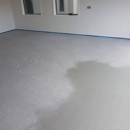 GP flake with spartic-all topcoat by Bodman Concrete Limited @BCCFLOORCOATS - 3