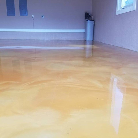 GP cairo brass and charcoal pearl reflector by Superior Floor Coatings, LLC @superiorfloorcoatings - 1