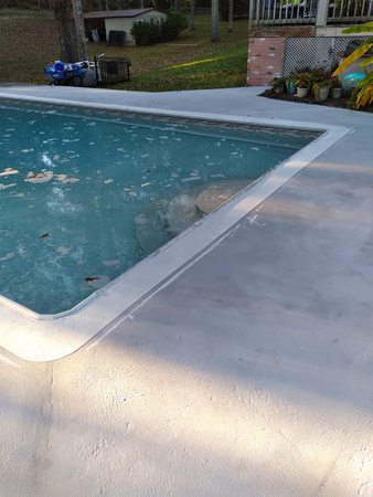 Pool thin finish, CSS, PCC desert beige & chocolate by Kevin Mcilwain 12