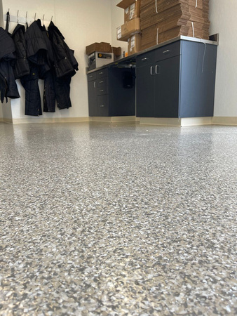 Blood donation center HERMETIC™ Flake by DCE Flooring LLC 1