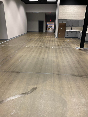 Commercial installed in a commercial film production area at Child Evangelism Fellowship Inc HERMETIC™ Flake by Extreme Floor Coatings, LLC 14