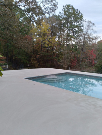 Pool thin finish, CSS, PCC desert beige & chocolate by Kevin Mcilwain 7