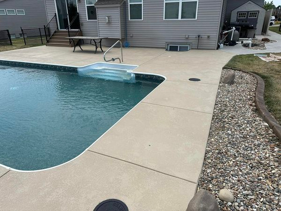 Pool deck coatings by Born Again Restoration 2