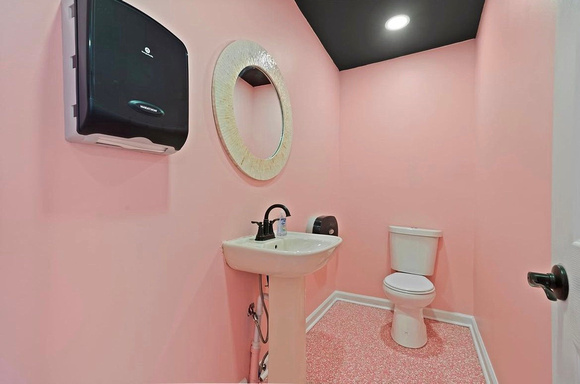 The Pretty in Pink Event space REFLECTOR™ Enhacer & HERMETIC™ Flake by DCE Flooring LLC 6