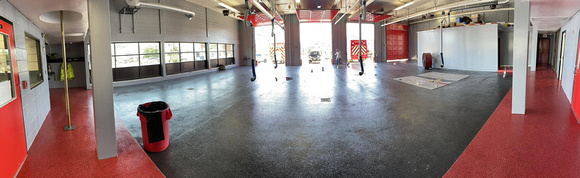 Fire station at Sylacauga Fire Department HERMETIC™ Flake & REFLECTOR™ Enhancer by Hopkins Flooring LLC 8