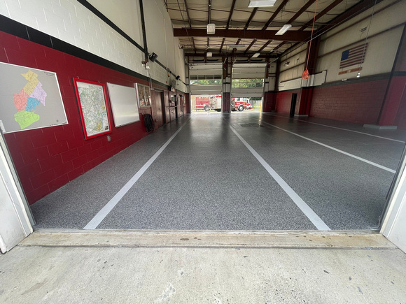 Firehouse at Levittow Fire Company #2 Station 13 HERMETIC™ Flake by DCE Flooring LLC 4