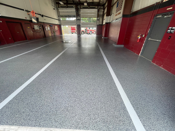 Firehouse at Levittow Fire Company #2 Station 13 HERMETIC™ Flake by DCE Flooring LLC 5