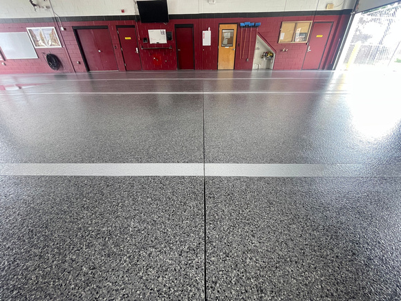 Firehouse at Levittow Fire Company #2 Station 13 HERMETIC™ Flake by DCE Flooring LLC 11
