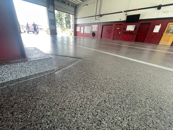 Firehouse at Levittow Fire Company #2 Station 13 HERMETIC™ Flake by DCE Flooring LLC 12