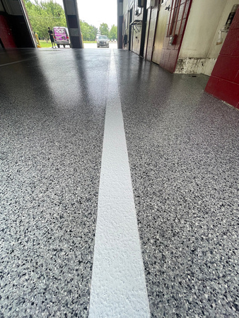 Firehouse at Levittow Fire Company #2 Station 13 HERMETIC™ Flake by DCE Flooring LLC 14