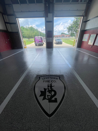 Firehouse at Levittow Fire Company #2 Station 13 HERMETIC™ Flake by DCE Flooring LLC 16