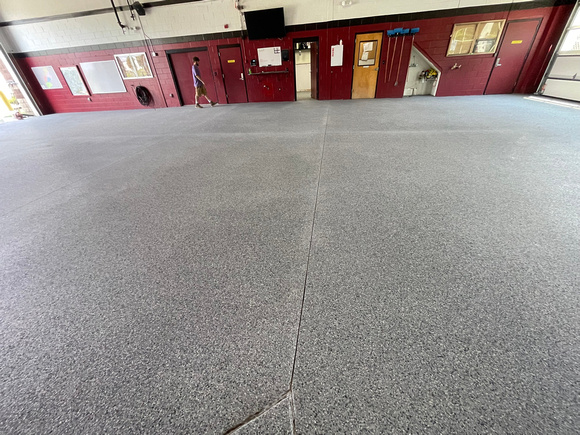 Firehouse at Levittow Fire Company #2 Station 13 HERMETIC™ Flake by DCE Flooring LLC 18