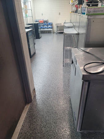 Commercial kitchen HERMETIC™ Flake by DCE Flooring LLC 1