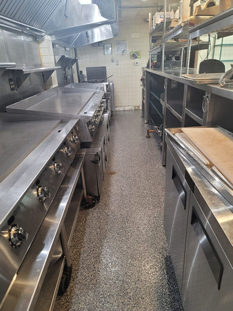 Commercial kitchen HERMETIC™ Flake by DCE Flooring LLC 2