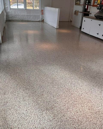 Commercial kitchen HERMETIC™ Flake by Liquid Stone Finishes, LLC 2
