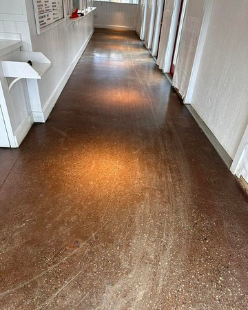 Commercial kitchen HERMETIC™ Flake by Liquid Stone Finishes, LLC 7