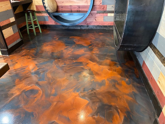 Juice Cafe REFLECTOR™ Enhancer by Distinguished Designs Decorative Concrete Coatings and Epoxy Floors 7