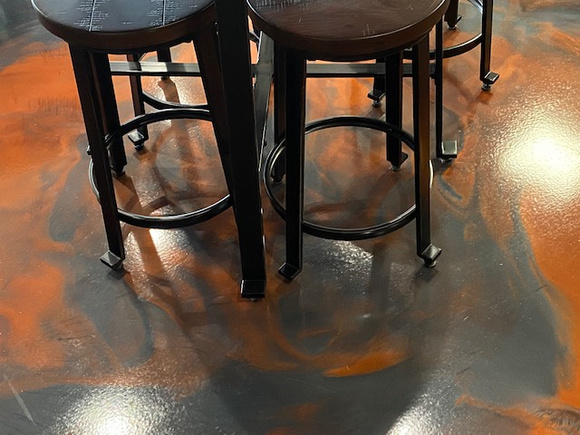Juice Cafe REFLECTOR™ Enhancer by Distinguished Designs Decorative Concrete Coatings and Epoxy Floors 6