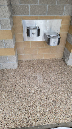 Lions park bathrooms HERMETIC™ Flake by Custom Concrete Coatings 9