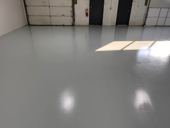 Commercial garage 2100 sqft HERMETIC™ Neat by Greens’ Pure Coatings 2