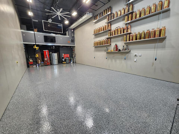 Commercial garage HERMETIC™ Flake by Epoxy STL 6