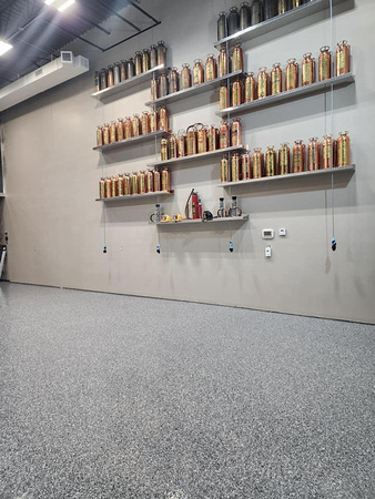 Commercial garage HERMETIC™ Flake by Epoxy STL 7