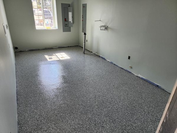 Dog kennel boarding center HERMETIC™ Flake by Epoxy STL 3