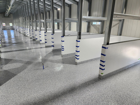 Dog kennel boarding center HERMETIC™ Flake by Epoxy STL 5