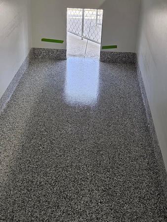 Dog kennel boarding center HERMETIC™ Flake by Epoxy STL 9