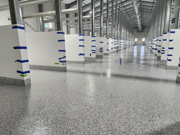 Dog kennel boarding center HERMETIC™ Flake by Epoxy STL 6