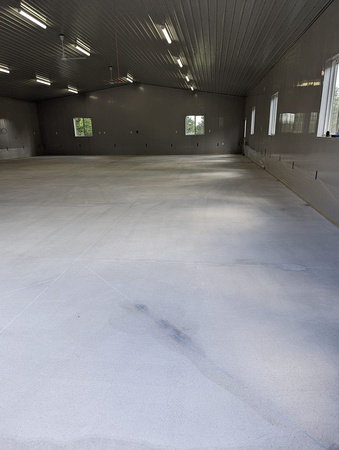 Commercial garage HERMETIC™ Flake by Wall’s Floor Coatings & ARMOR EPOXY FLOORS 5
