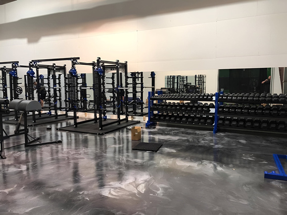 New photos from Sports Performance Institute SPI in Tusla, OK REFLECTOR™ Enhancer by Accurate Concrete Coatings 4