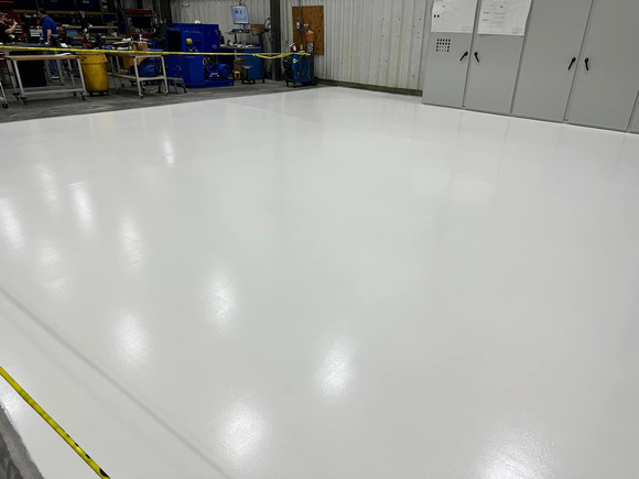 1100 sqft at Hydrotech in Mason, OH HERMETIC™ Neat by Greens’ Pure Coatings 3
