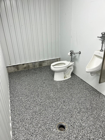 Commercial restroom HERMETIC™ Flake by Extreme Floor Coatings, LLC 3