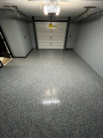 GP & basement HERMETIC™ Flake by DCE Flooring LLC 1