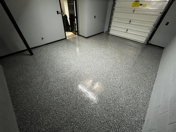 GP & basement HERMETIC™ Flake by DCE Flooring LLC 2